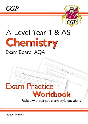 A-Level Chemistry: AQA Year 1 & AS Exam Practice Workbook - includes Answers (CGP AQA A-Level Chemistry) von Coordination Group Publications Ltd (CGP)